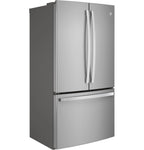 Ge Profile Pwe23k 36" Wide 23.1 Cu. Ft. Counter Depth French Door Refrigerator - Stainless