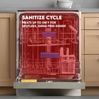 Equator 24" Built in 14 place Dishwasher in Stainless Energy Star Certfied, Quiet Operation and Advanced Santization