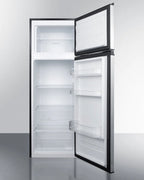 22" Wide Refrigerator-Freezer, Stainless Steel