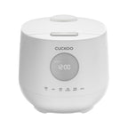 CUCKOO Rice Cooker 12 Cups Cooked Warmer with Nonstick Pot 13 Menu Options and Micom Fuzzy Logic Tech with Auto Clean Feature in Gray