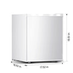 KNDKO 1.2Cu.ft Upright Freezer, Mini Freezer with Reversible Door, Perfect for Home/Office/Dorm, Black