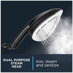 Rowenta IXEO Full Size Steamer for Clothes with Ironing Board, Garment Steamer, 65 Inch, 1500 Watts, Portable, QR1410