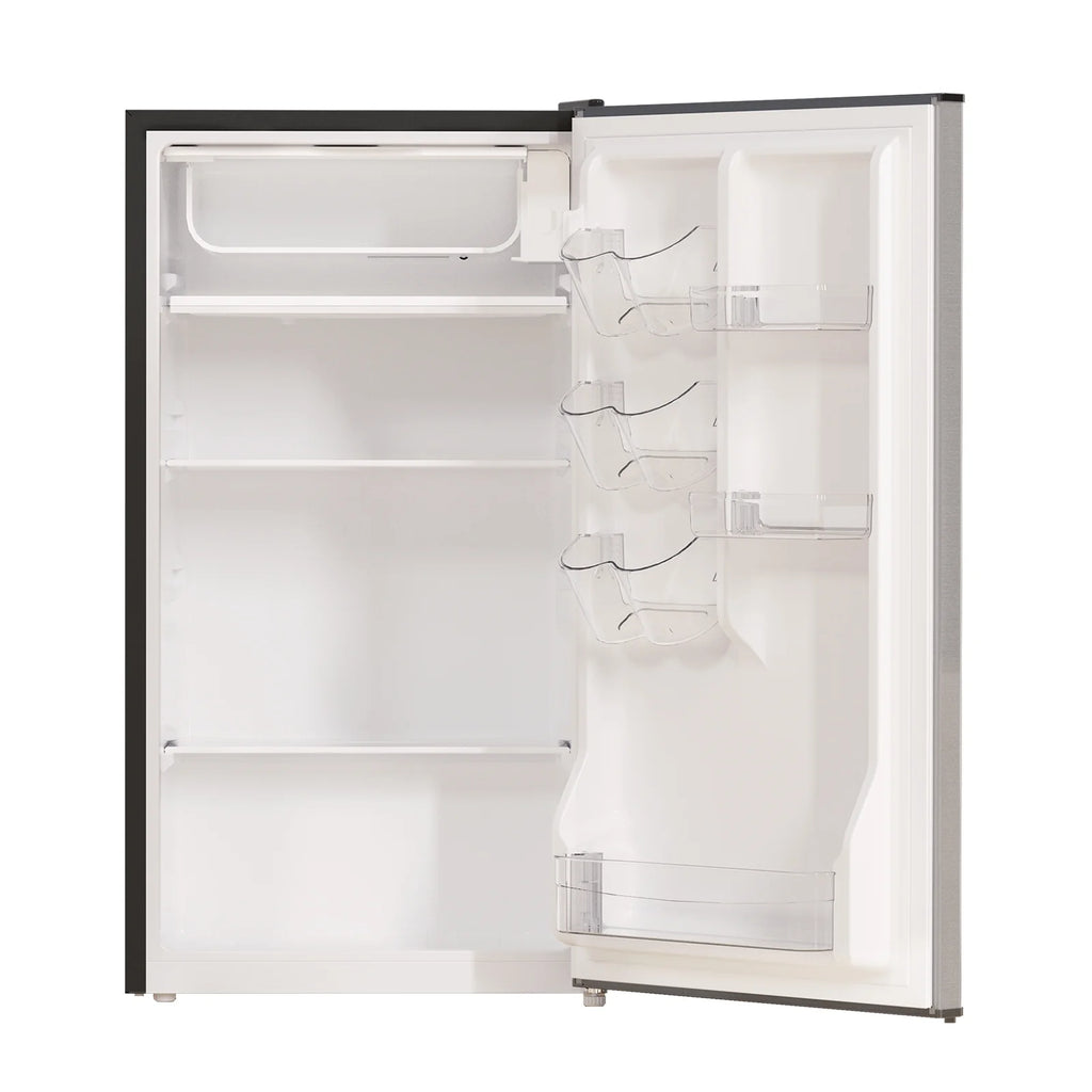 3.1 Cubic Feet Freestanding Mini Fridge Compact refrigerator grey