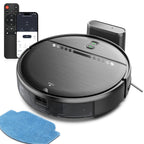 GOOVI Robot Vacuum Cleaner, Robot Vacuum Mop Combo, With Alexa/WiFi/App Connection, for Pet Hair, Hard Floor