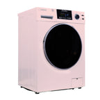 Equator All-in-One Washer Dryer VENTLESS/VENTED PET cycle 1.62cf/15lbs 110V in Pink