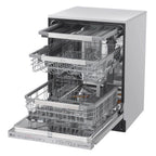 LG LDP6810SS 44 dBA Top Control Smart Dishwasher with QuadWash