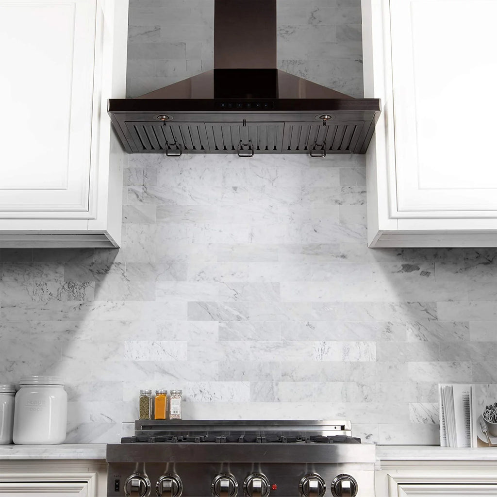 ZLINE BSKBN-30 30 Inch Wall Mount Range Hood in Black Stainless Steel