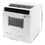 User-Friendly Dishwasher, Touchscreen Control with Visual Window, Top-Load Design with Sunken Handle, Easy for Elderly Users