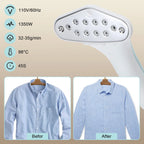 BEAMNOVA Standing Garment Steamer for Clothes, Professional for Home and Business Use Full-Size Clothing Steamer with Hanger & Ironing Board