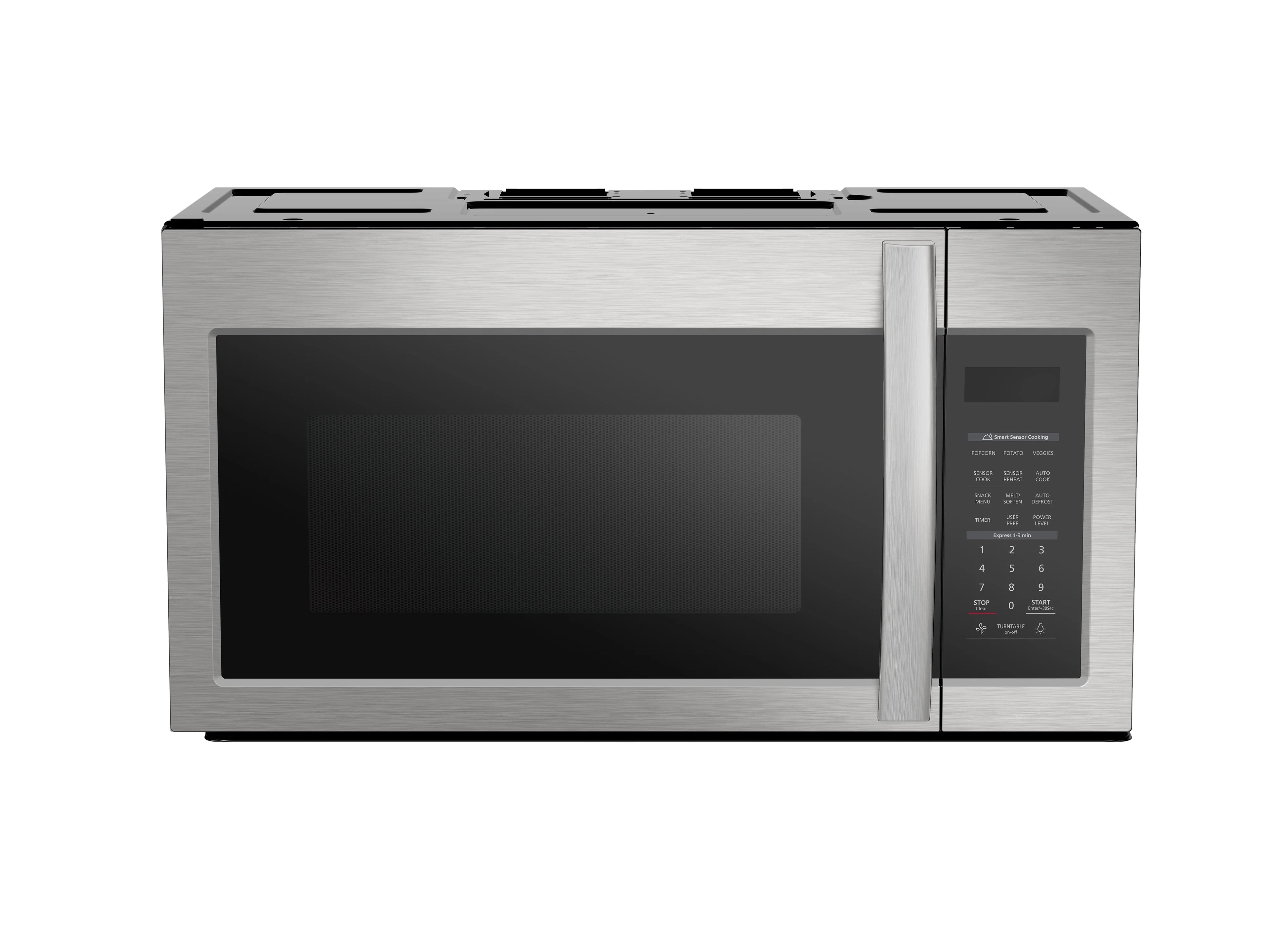 Black?�� 1.9 Cu Ft 16.40 in Over The Range Microwave Oven in Stainless Steel