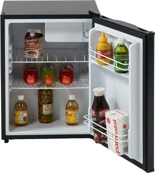 Avanti Compact Refrigerator, 17.75 x 18.5 x 24.75 inches, Black - RM24T1B