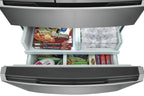 Frigidaire Gallery 22 Cu Ft 4-Door French Door Refrigerator, Stainless steel