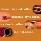 Keurig K-Crema Single Serve K-Cup Pod Coffee Maker