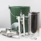 Immergood Amish Made Hand Crank Home Made Ice Cream Freezer Maker, 6 Quart