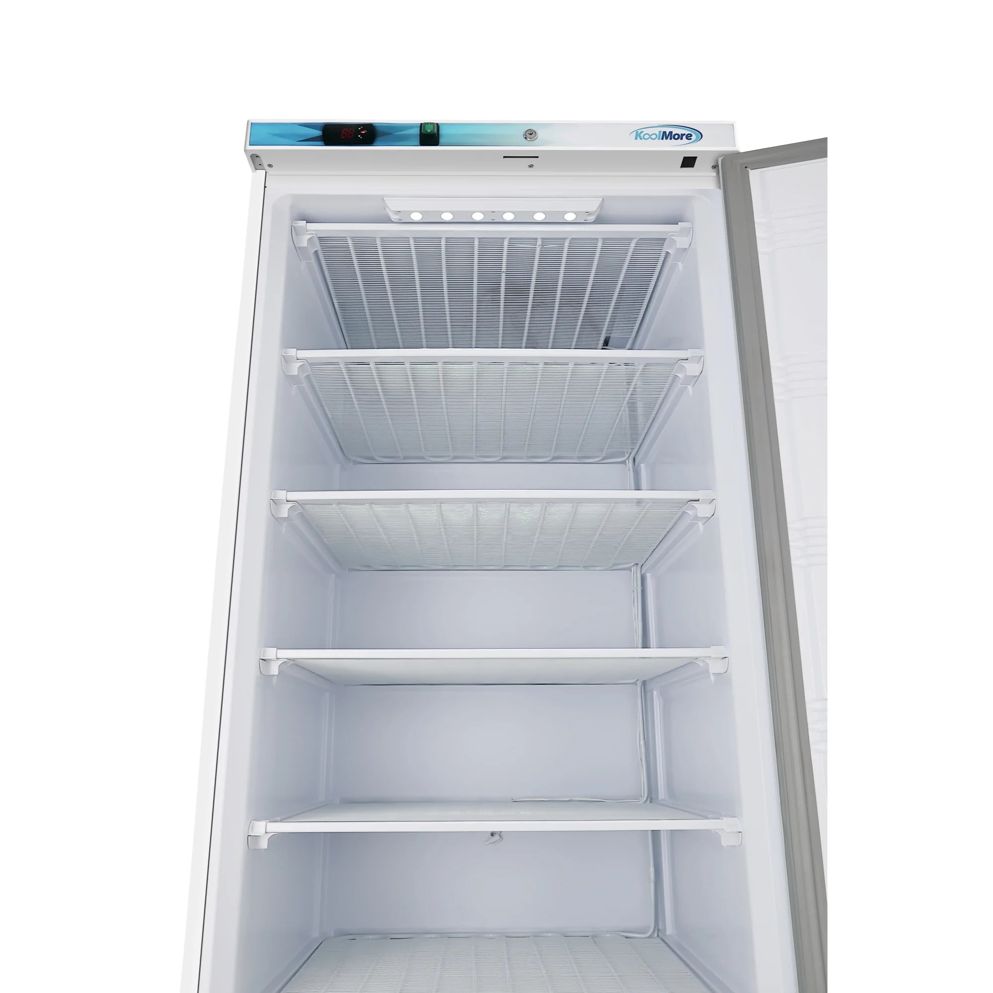 12 Cu. ft. Commercial Reach in Freezer in White Manual Defrost (KM-FMD12WH)