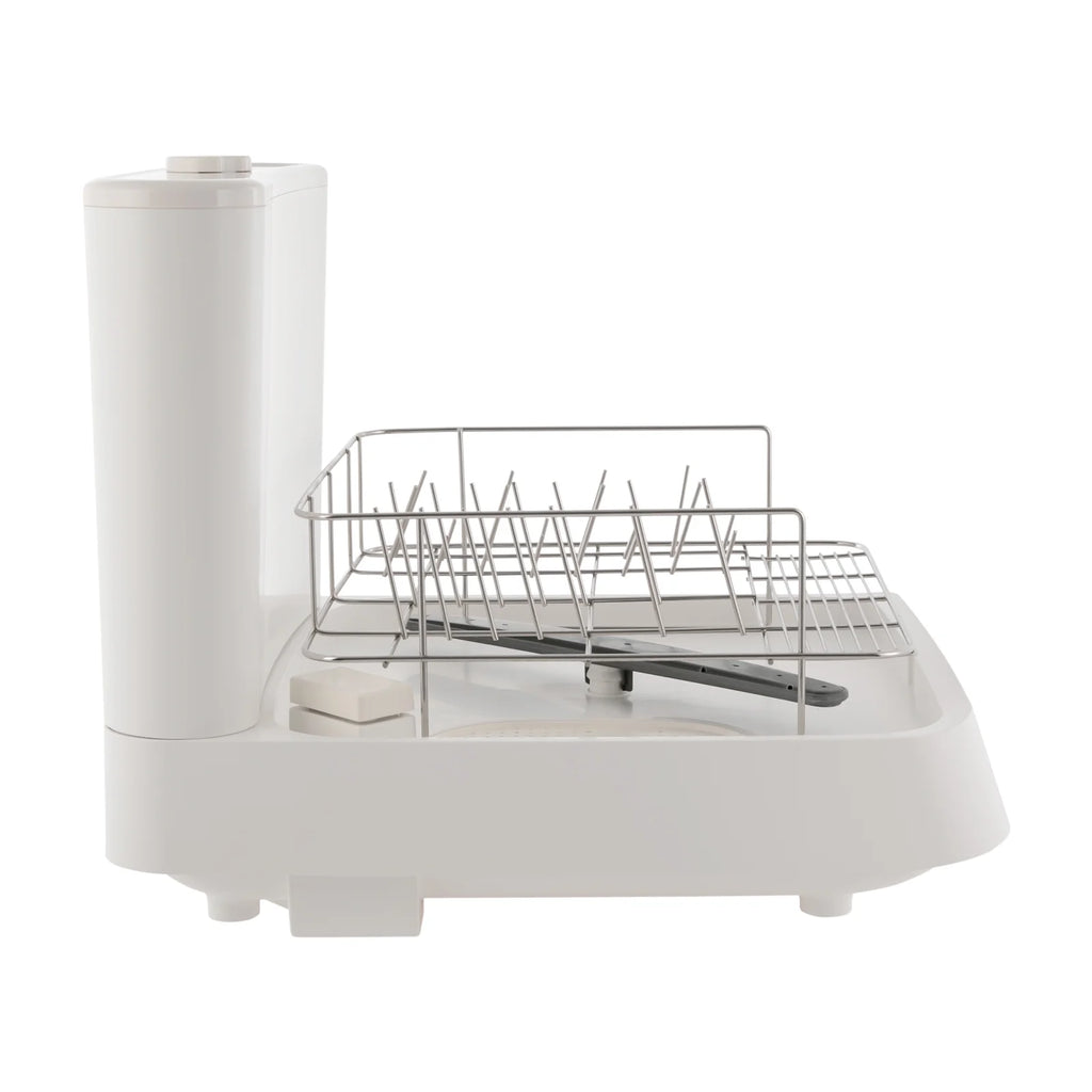 48*38*40cm Rectangle Portable Countertop Dishwasher Automatic Dishwashing with Tank Mini Dishwasher White Brown