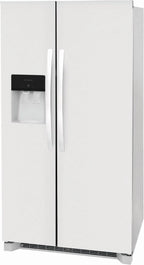 Frigidaire FRSS2623AW 26 Cu. Ft. 36'' Standard Depth Side-by-Side Refrigerator, White