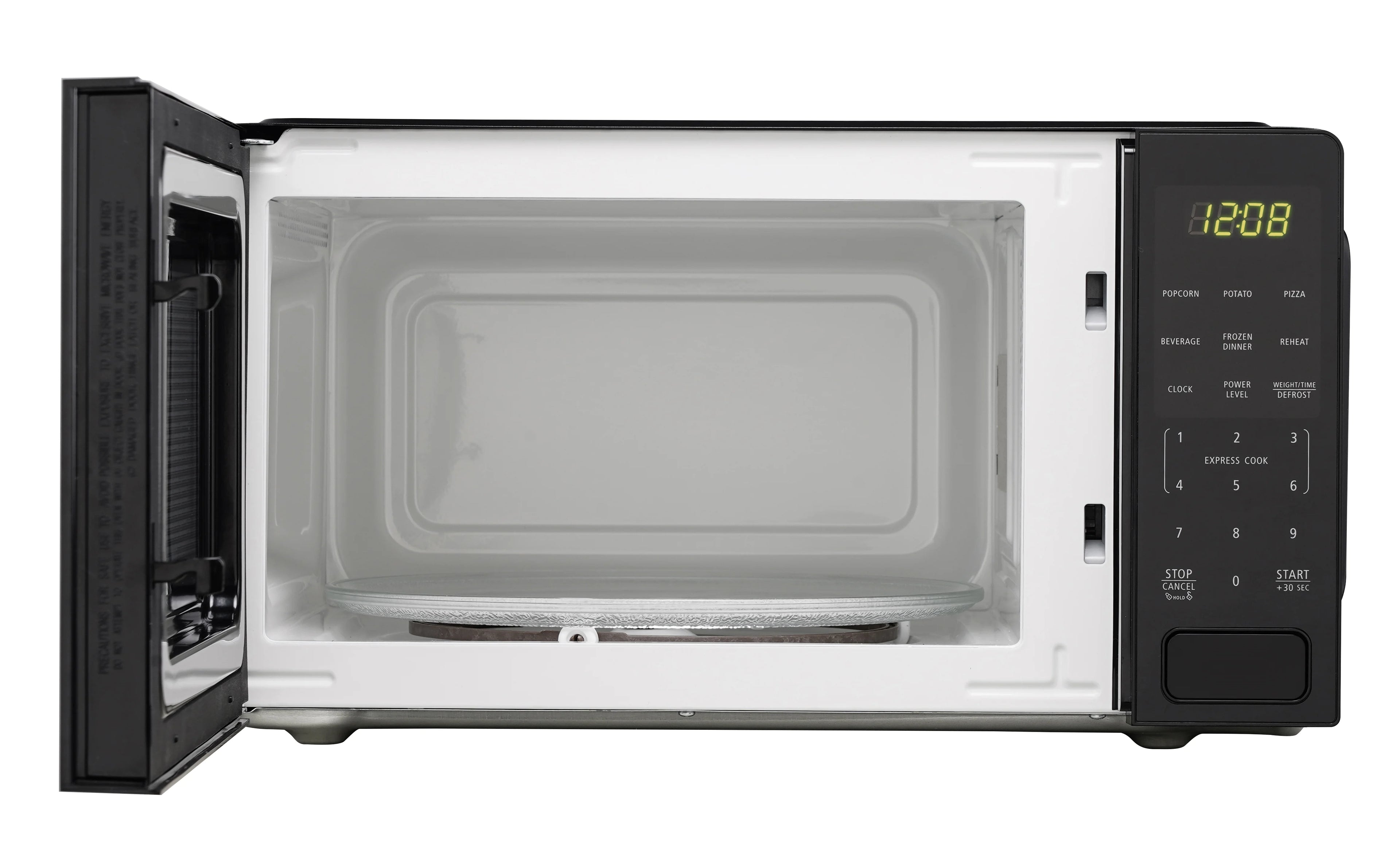 Mainstays 1.1 Cu ft Countertop Microwave Oven, 1000 Watts, Black