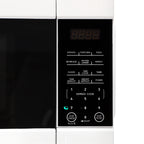 Galanz 1.1 cu ft 1000W Countertop Microwave Oven in White with One Touch Express Cooking