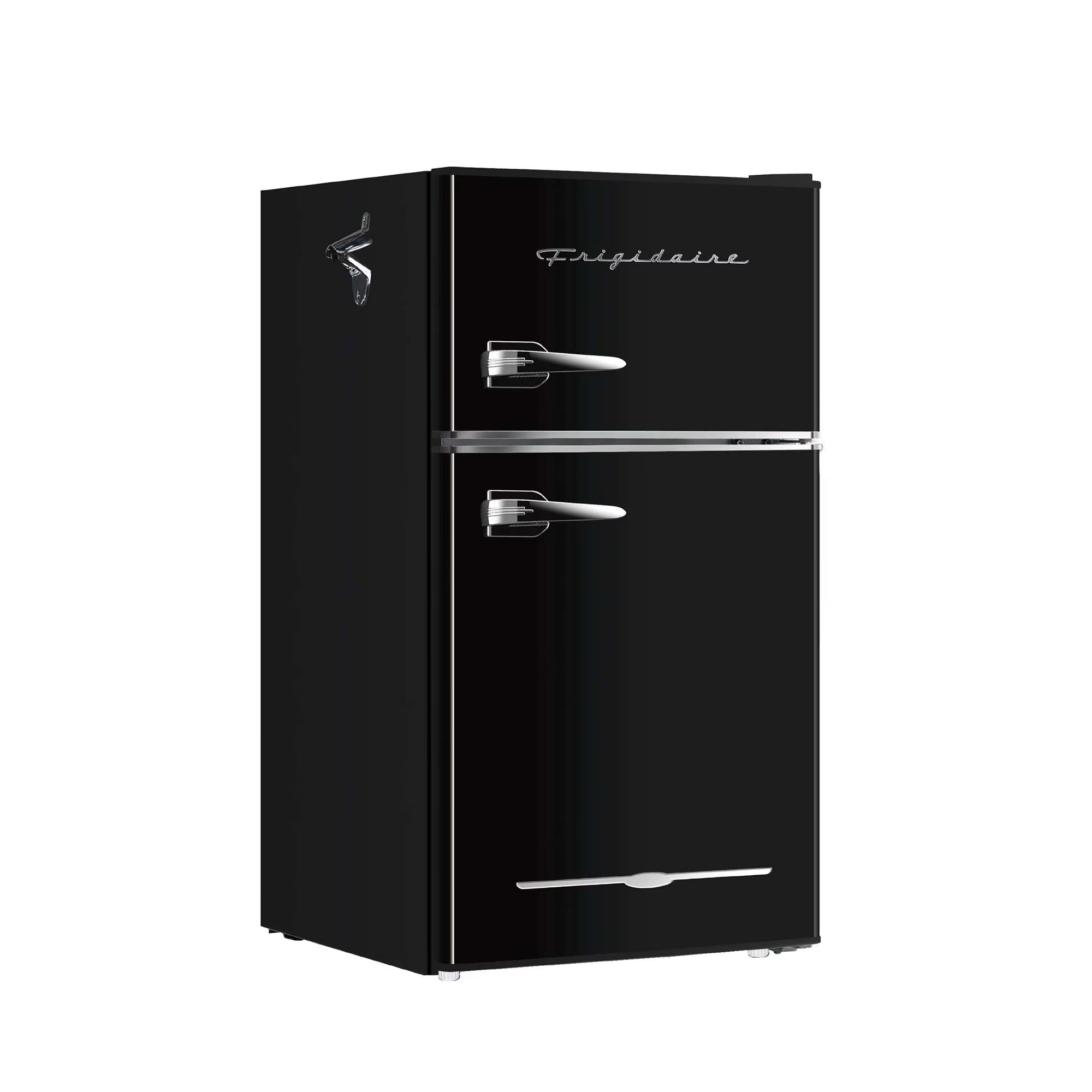 Frigidaire Retro 3.1 Cu ft Two Door Compact Refrigerator with Freezer, Red