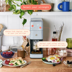 Beautiful Perfect Grind�?Programmable Single Serve Coffee Maker, White Icing by Drew Barrymore