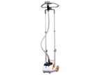 SALAV? GS45-DJ Professional Series Dual Bar Garment Steamer with Foot Pedals, Silver