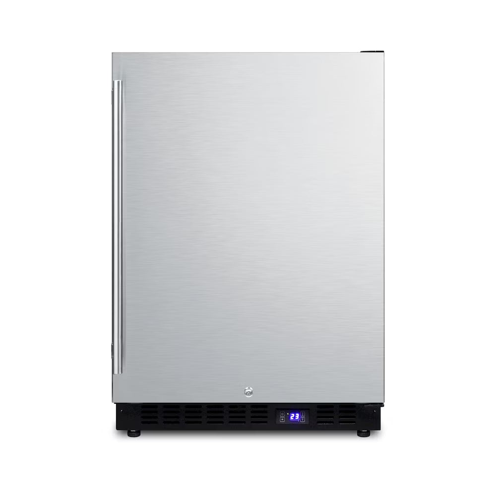 24" Wide Outdoor All-Freezer, Stainless Steel Cabinet