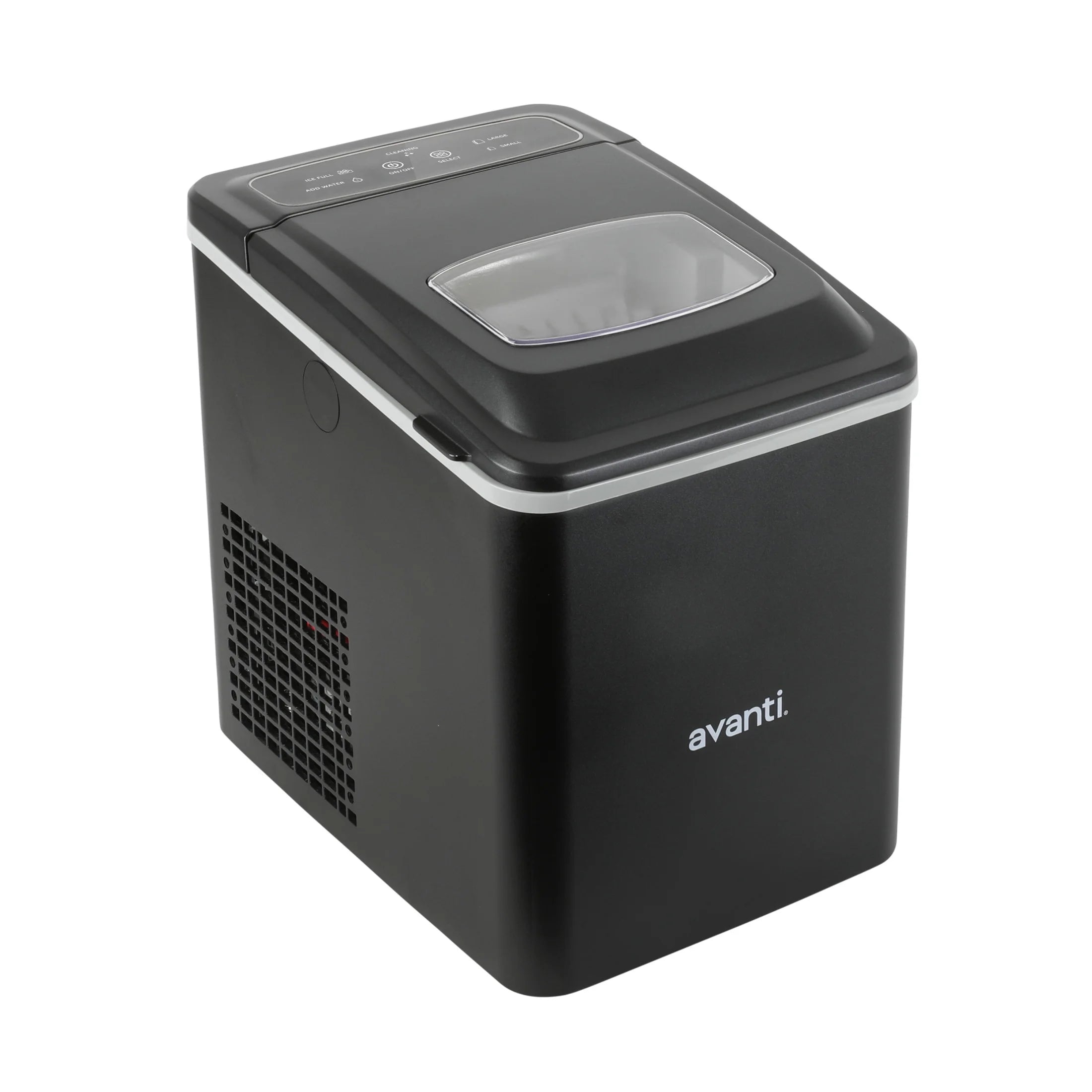 Avanti Mighty Ice 26lb. Countertop Bullet Ice Maker, in Black (AVIM2625BK)
