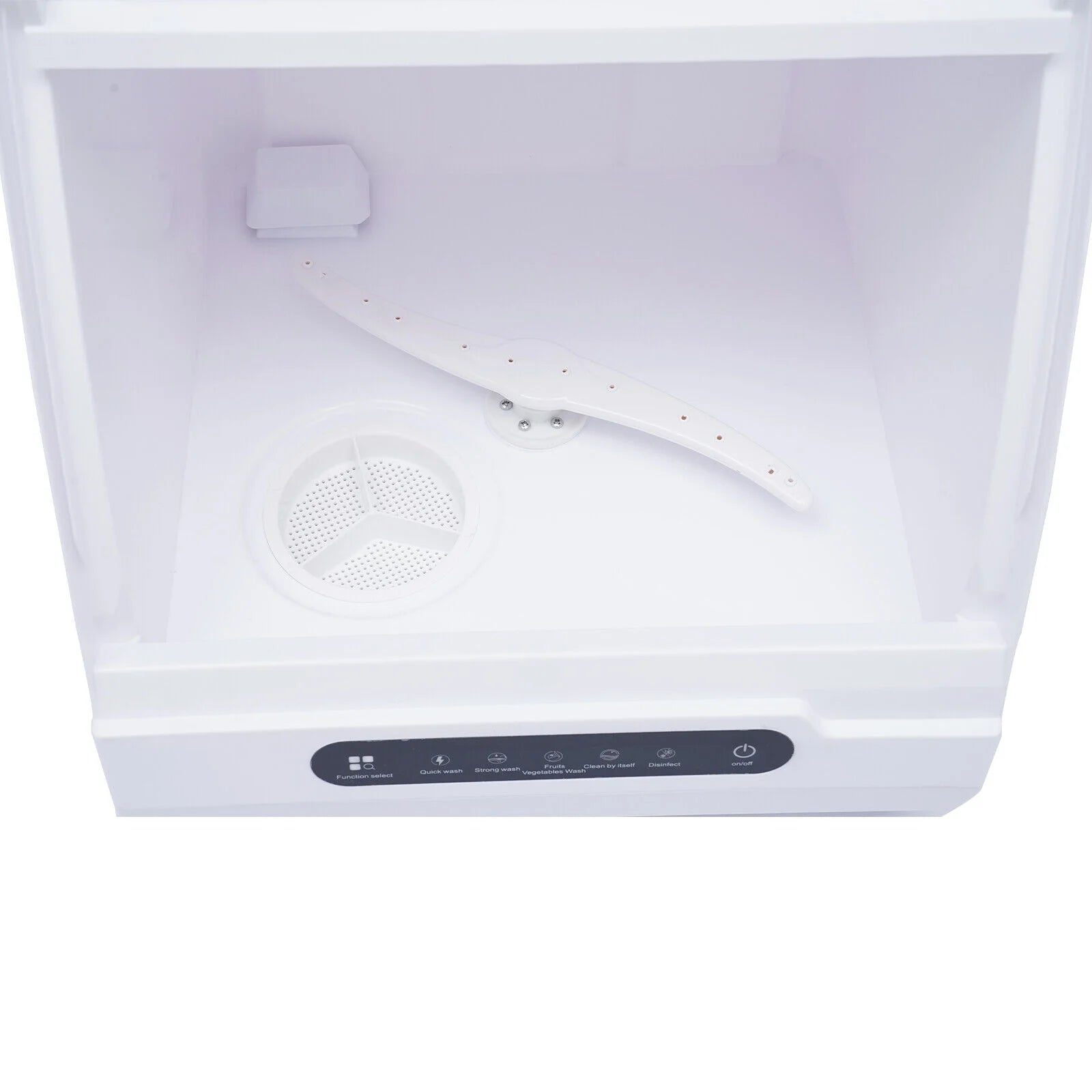 1200W Portable Countertop Mini Dishwasher Dish Washing Machine 5 Washing Program for cleaning dishes, vegetables, fruits