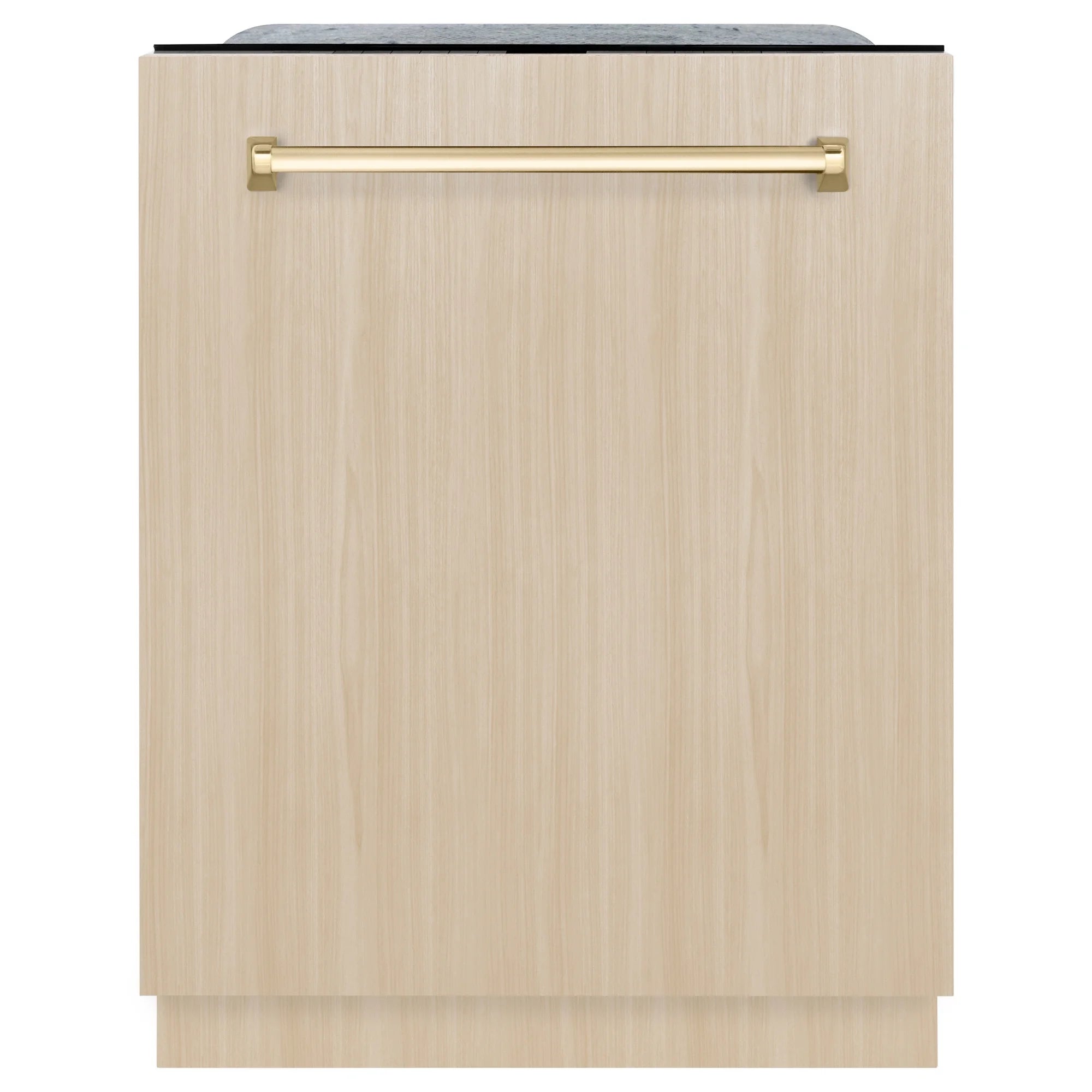Zline Dwmtz-24-G 24" Wide 16 Place Setting Built-In Panel Ready Top Control Dishwasher -