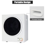 Ktaxon 1.6 cu. ft. Compact Electric Dryer, White