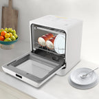 Portable Mini Dishwasher, Countertop Dishwasher, Household Mini Dishwasher for Homes, Kitchens, Small Houses, Apartments, Dormitories