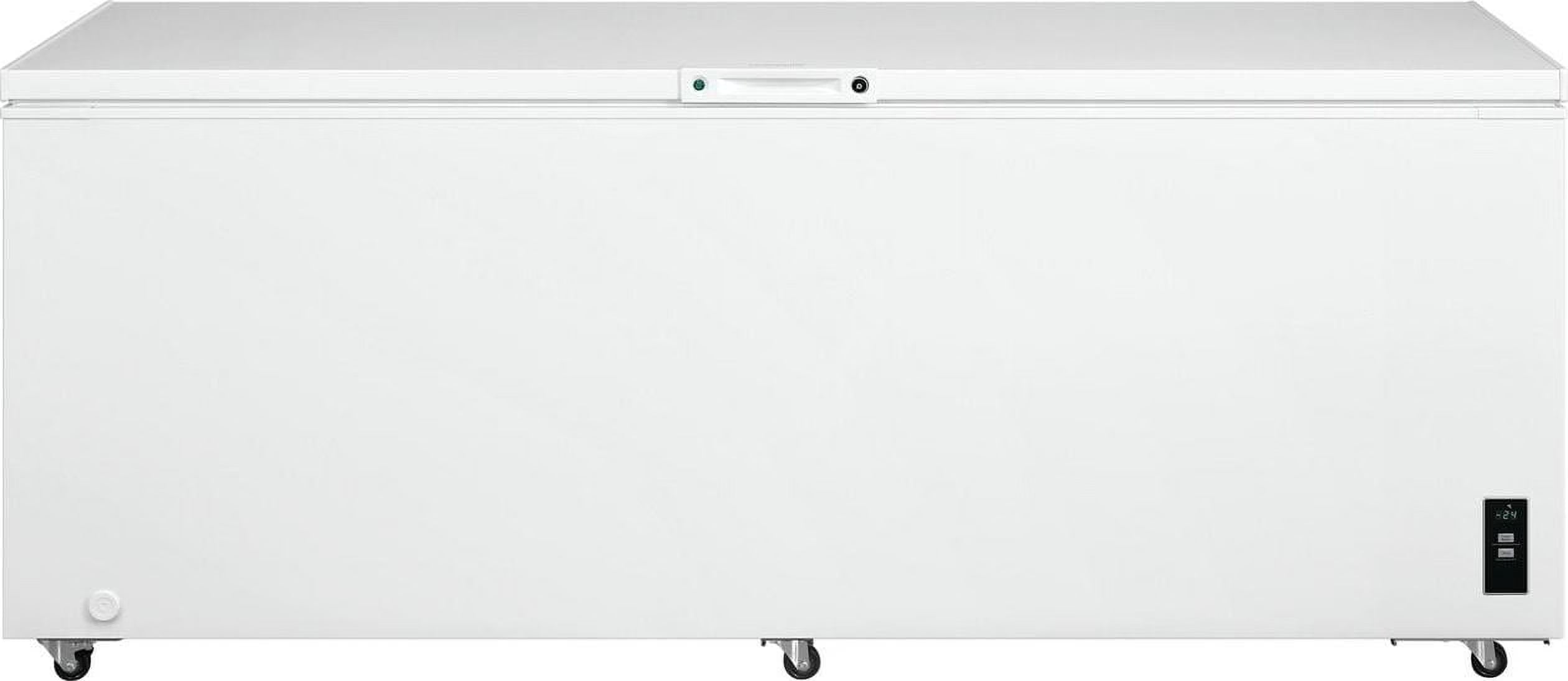 Frigidaire FFCL2542AW 25 Cu. Ft. Garage Ready Chest Freezer, White
