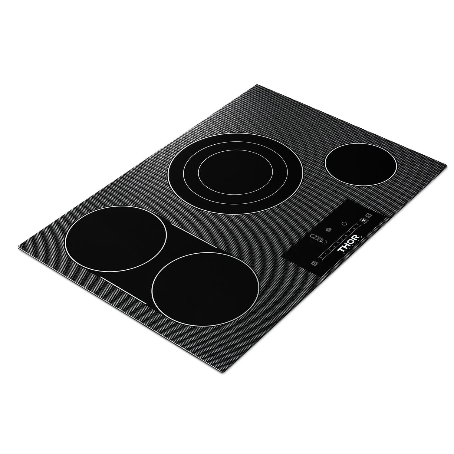 Thor Kitchen Tec30 30" Wide 4 Burner Electric Cooktop - Black