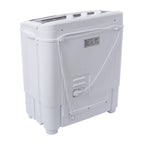Portable Washing Machine,Compact Clothes Washing Machine, Semi Automatic Washing Machine, Mini Twin Tub Washing Machine for Apartments, Washer(7.7lbs) /Spiner(6.6lbs)