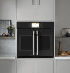 Café CTS90FP3ND1 30 inch Matte Black Single Convection Smart Electric Wall Oven