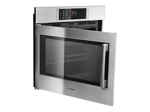 Bosch Benchmark Series HBLP451LUC - Oven - built-in - niche - width: 28.5 in - depth: 23.5 in - height: 27 in - with self-cleaning - stainless steel