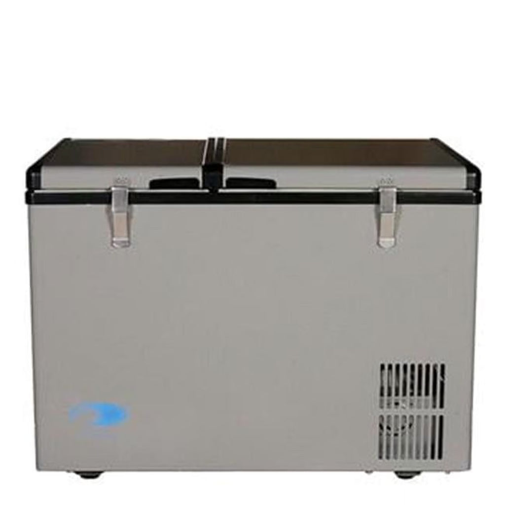 Whynter FM-62DZ 62-Quart Dual Zone Portable Freezer, Stainless Steel