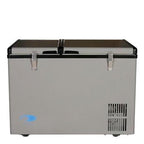 Whynter FM-62DZ 62-Quart Dual Zone Portable Freezer, Stainless Steel
