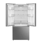 Midea Bottom Freezer French Door Refrigerator, Silver