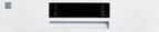 Kenmore 02214592 Built-in 24" Stainless Steel Tub Dishwasher, SmartWash, White, 34"H x 24"W x 25"D