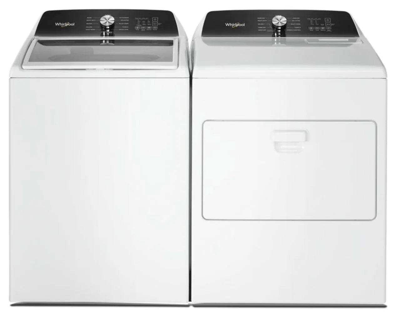 Whirlpool WTW5025SW 4.5 Cu. Ft. Top Load Washer, Built-In Faucet, Agitator