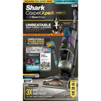 Shark CarpetXpert 2-in-1 Upright Deep Carpet Corded Vacuum, with HairPro StainStriker Technology, Built-in Spot & Stain Eliminator, with 12oz Deep Clean Pro and 16oz Oxy Multiplier, EX300 Gray