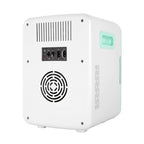 Cooluli Classic Turquoise 10 Liter Compact Portable Cooler Warmer Mini Fridge for Bedroom, Office, Dorm, Car - Great for Skincare & Cosmetics (110-240V/12V)