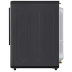 LG 27 Inch Rear Control Gas Dryer with 7.3 cu ft. Ultra Capacity, AI Sensor Dry, Quiet Operation in Black DLG8201L