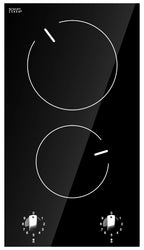 Ramblewood 2 Burner Electric Cooktop, EC2-27, 110V, UL rated German EGO burner.