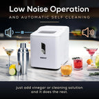 Igloo 26lb. Capacity Portable Ice Maker ICEB26WH , White