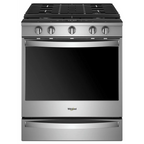 WHIRLPOOL WEG750H0HZ slide in gas range