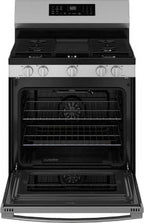 GE 30 Inch Freestanding Gas Smart Range with 5 Sealed Burners Stainless Steel GGF600AVSS