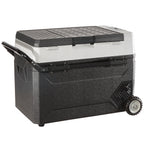 VEVOR Car Refrigerator 48Qt, Dual Zone Car Fridge Freezer12/24V DC & 110-240V AC Electric Compressor Cooler for Truck Vehicle RV